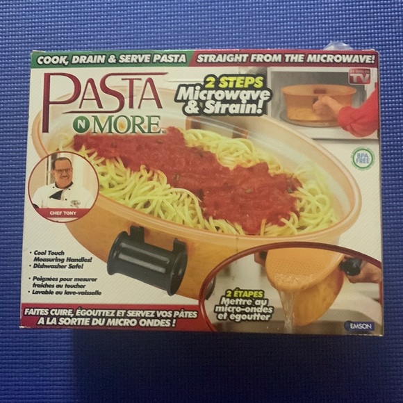 As Seen On TV Kitchen The Pasta N More Microwave Pasta Cooker